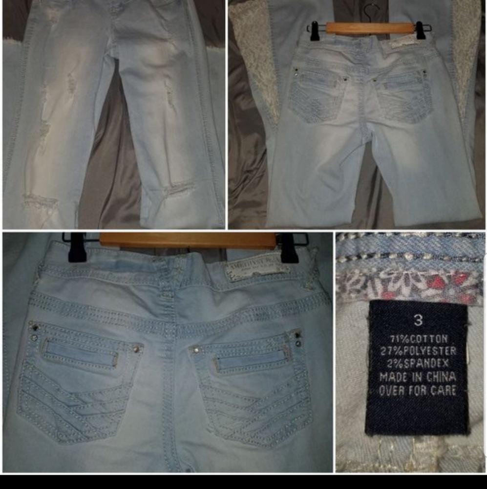 Womens Amethyst Jean's